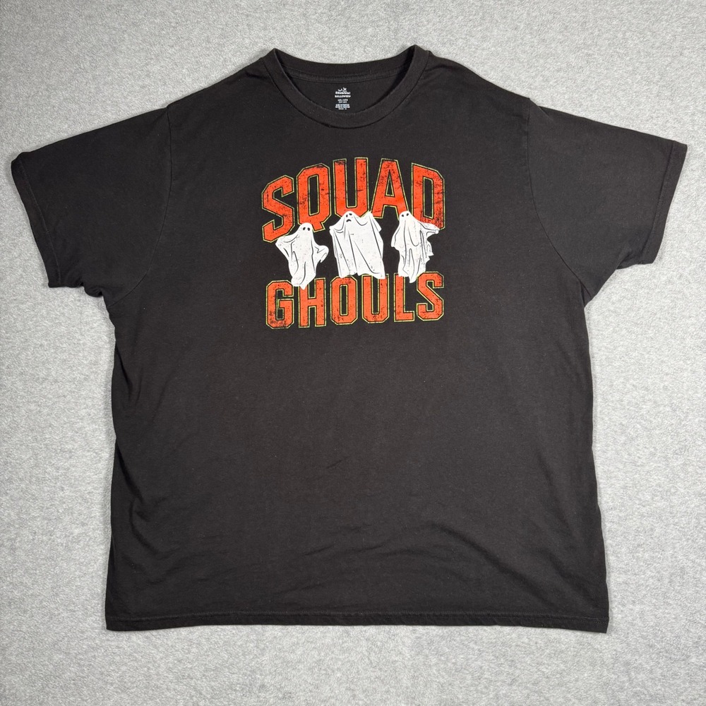 Way To Celebrate Squad Ghouls T-Shirt Men 2XL Black Halloween Ghost Graphic